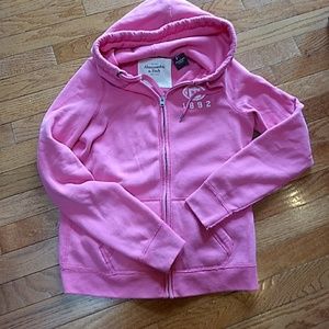 BNWT A&F zip up  medium